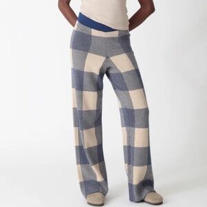 Electric & Rose Cher Pant Indigo / Sand Plaid